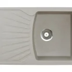 RENT Mosogató Gránit QUADRO 1+csep 770x500x190mm bézs Azonnali szállítás
