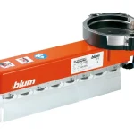 Csak ma BLUM Fúrófej MINIPRESS M, MINIPRESS P, orsószám 8, Előlaprögzítő, Korpuszsínek
