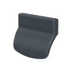 Prémium Erkélyajtó behúzó műa. antracit 74x48mm