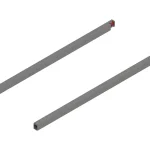 BLUM MERIVOBOX hosszanti korlát NH=400 mm, jobb+bal indium szürke Szuper akció