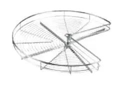 Kihagyhatatlan ajánlat Kesseböhmer REVO 90' 2 polcos Drótkosár 900/800mm Króm/Hófehér