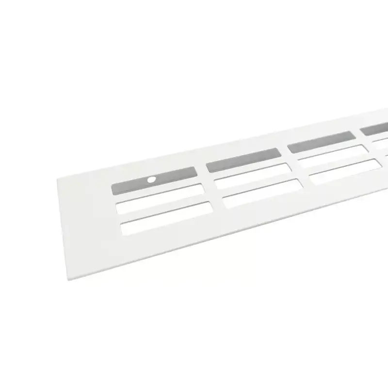 Azonnali szállítás Szellőzőrács 60x500mm Fehér