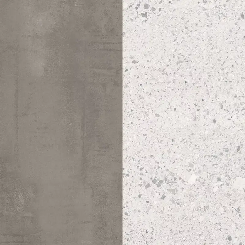 Csak ma Konyhai hátfal K200 RS Világos Beton/K095 SU Világos Terrazzo Márvány 4100x640x10mm