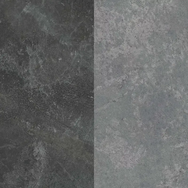 Konyhai hátfal K205 RS Black Concrete/K207 RS Grey Galaxy 4100x640x10mm Vásárlói kedvenc