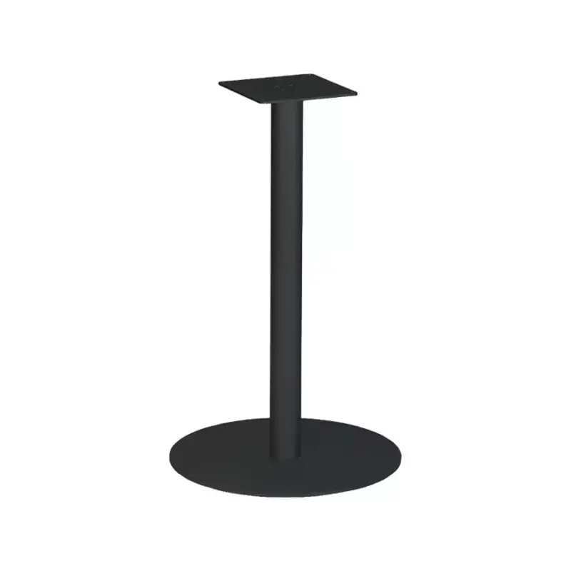 Újdonság Asztalláb bisztró Kör alakú 450mm Fekete Strong