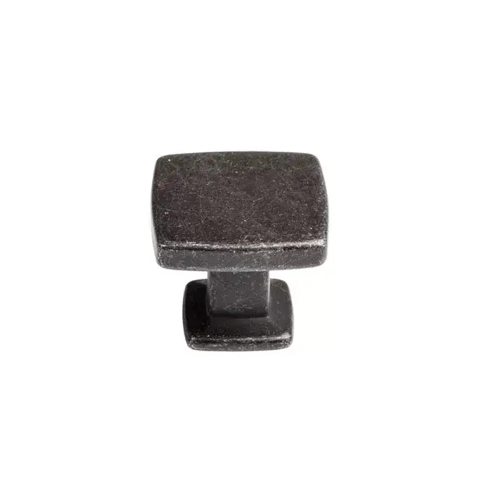 Fogantyú WPO780.000.00T2 Gomb, 28x28x24mm Antik fekete Alacsony ár
