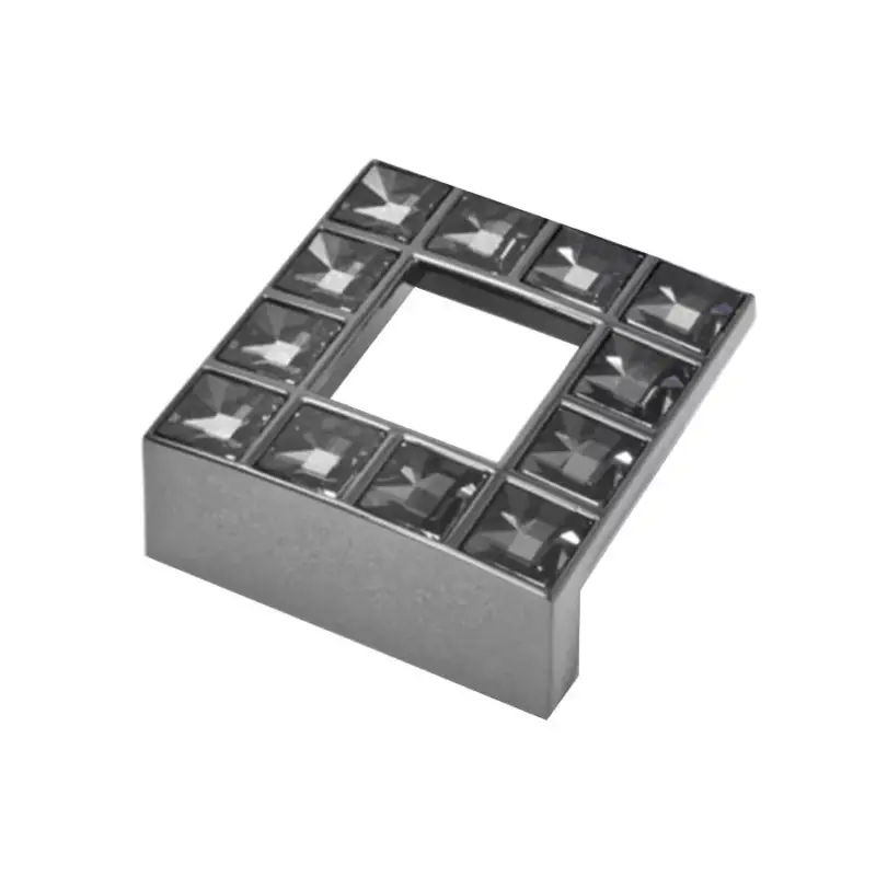 Gyors szállítás Fogantyú 550.032.SAE2 Fekete Nikkel-Swarovski Zöld Opál Kristály Fém/Kristály 32