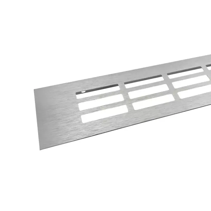 Szellőzőrács 60x800mm Nemesacél imitáció Rendeld meg most