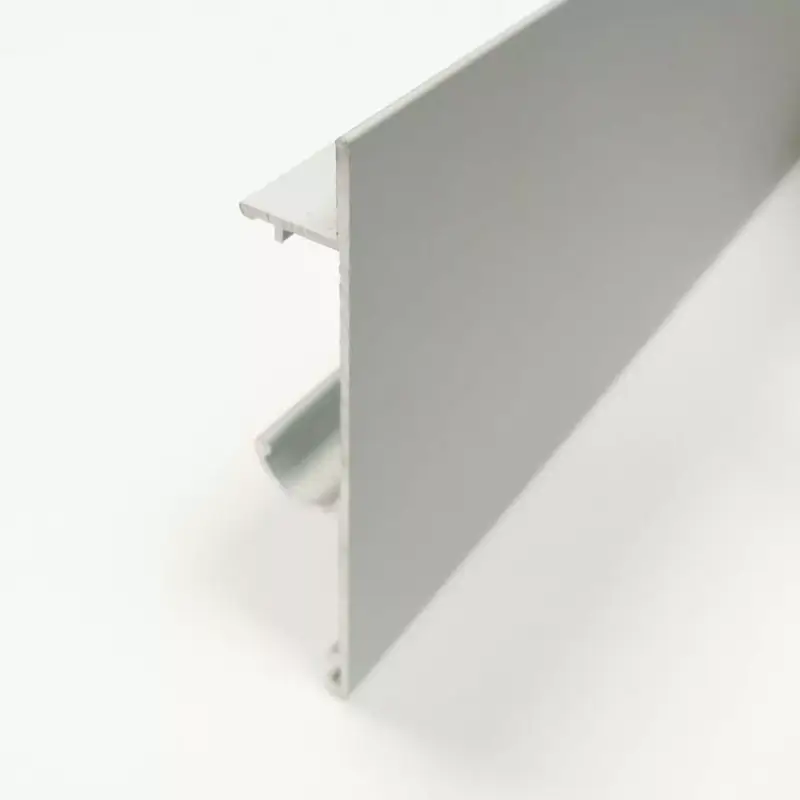Újdonság Valcomp - Herkules-2 takaró profil egyenes 87x2000mm Ezüst