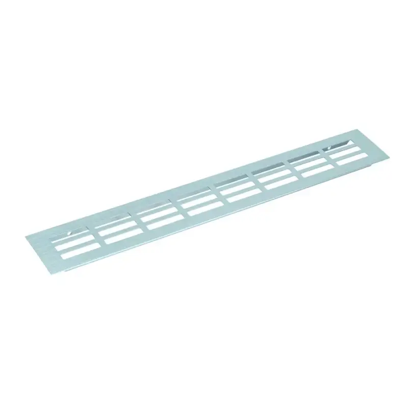Szellőzőrács 80x400mm Alu elox Gyors szállítás