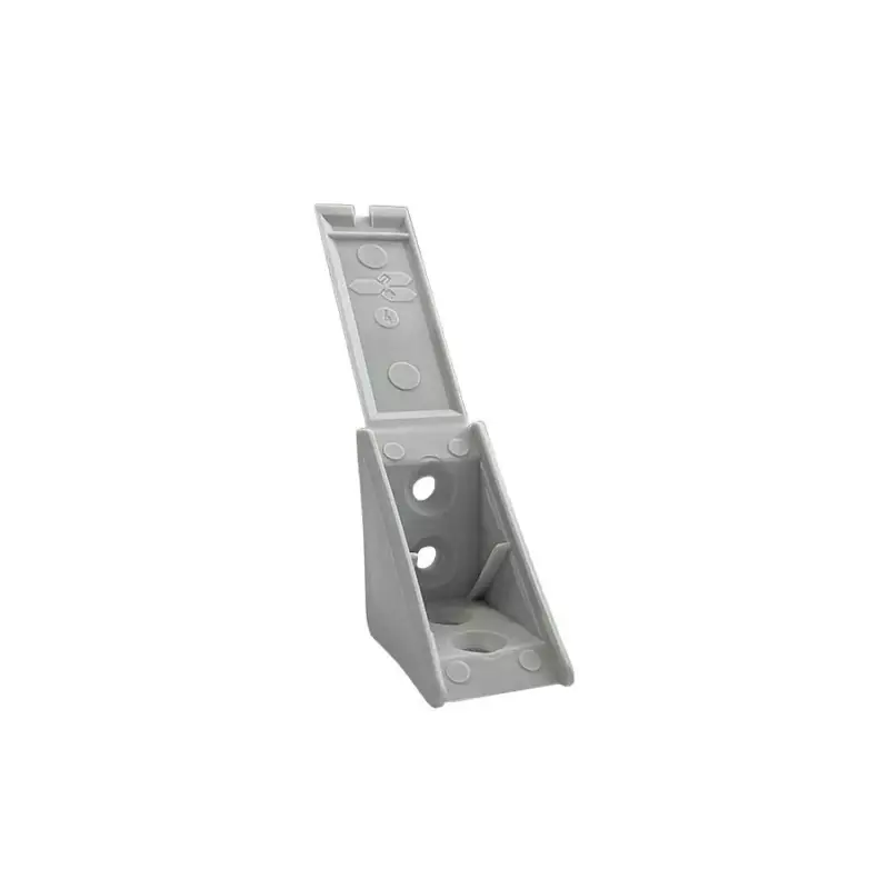 Polcrögzítő 30x30 mm Szürke, vil.szürke műa. Ajánlat