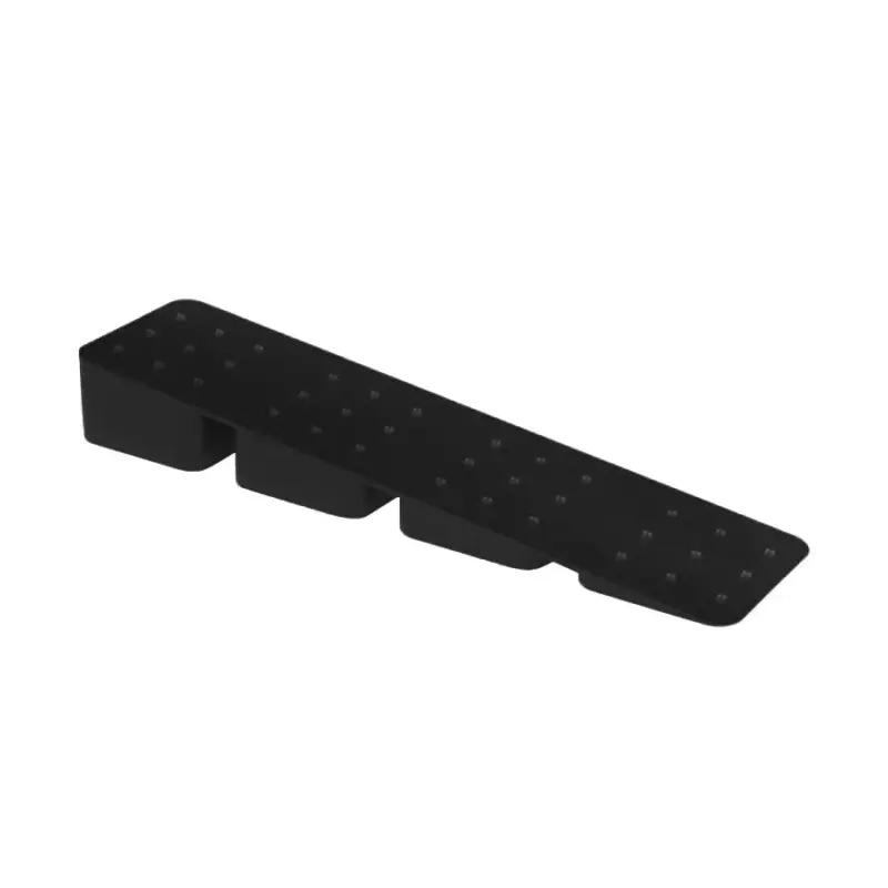 Bútorék műanyag 15x60mm 4 tagú Fekete Outlet