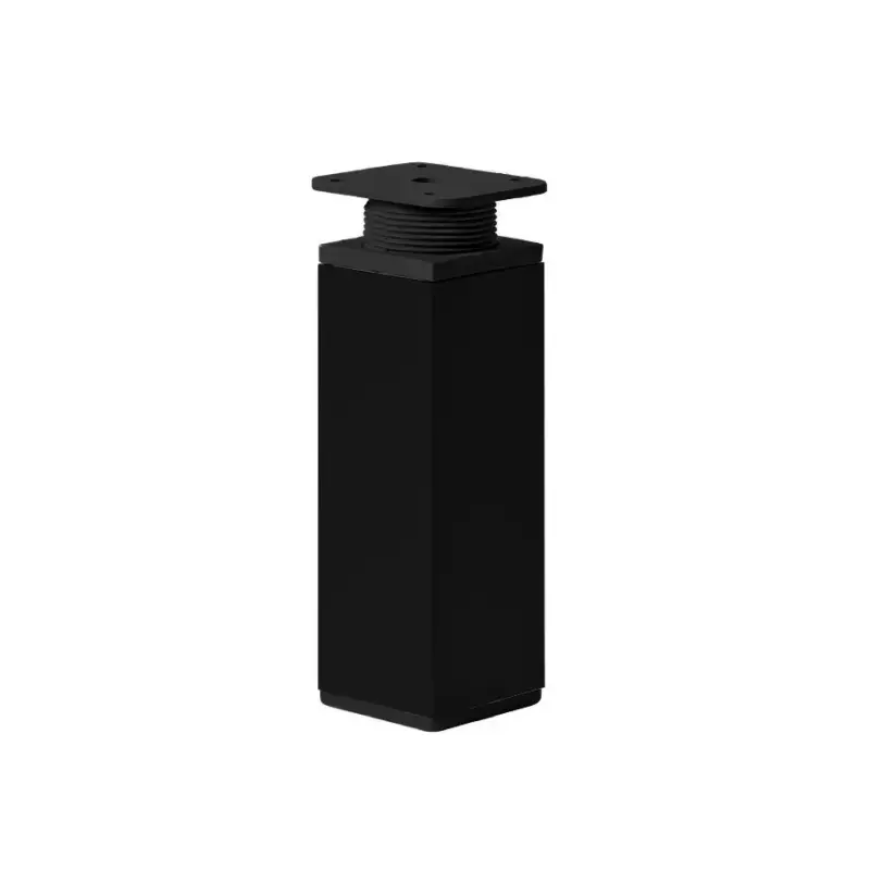 Exkluzív ajánlat Szekrényláb 100mm 40x40mm Fekete E/FK 10 (négyzet alakú)