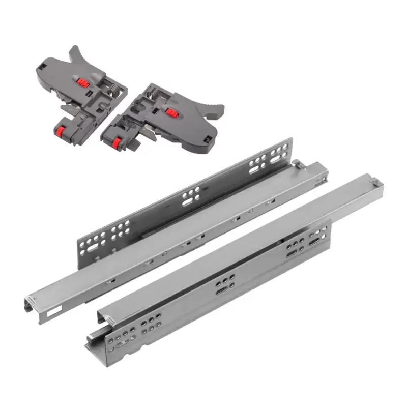 StrongRide 3D Szinkron 400mm teljes kihúzású sín, csillapítással 40kg Exkluzív ajánlat
