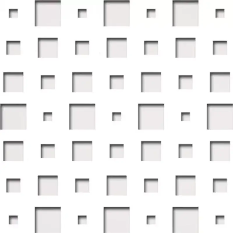 Kedvezményes ár Laccato-Hdf ODIN perforációval Krono 101 Fehér 1400x510x3mm