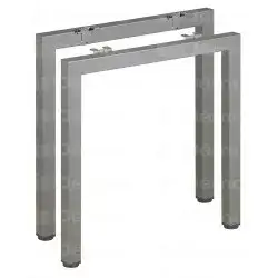 Exkluzív ajánlat Irodai asztalláb MQ7308 715/730x800mm ezüst