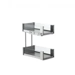 Ajánlat Fémrács EGTGM45B20E 2 részes Oldalra szerelhető 414×506×494mm ANTRACIT