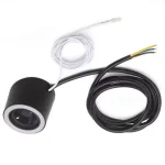 LED VILÁGÍTÁS UNIKA 4.5W 2700-4000K 24V DC D=75mm 230V-OS DUGALJJAL FEKETE Biztonságos fizetés