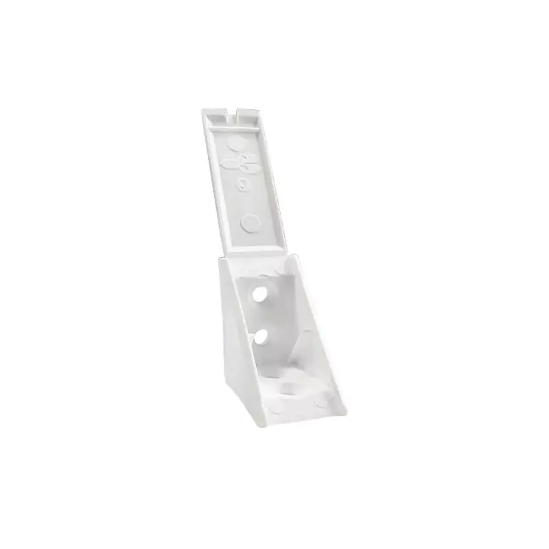 Gyors szállítás Polcrögzítő 30x30 mm Fehér műa.