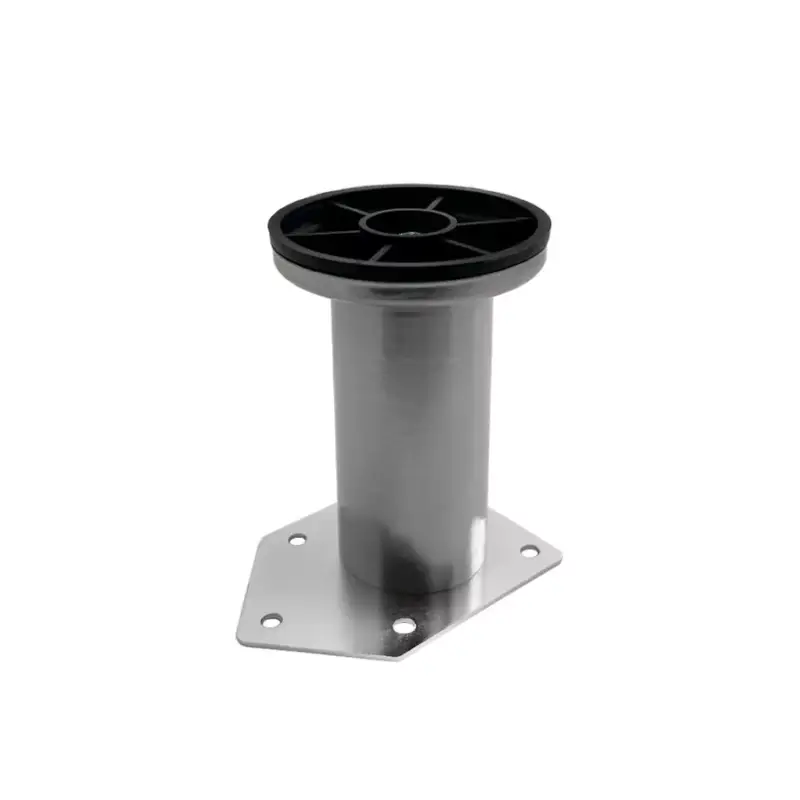 Szekrényláb D42 - 100mm Inox Outlet
