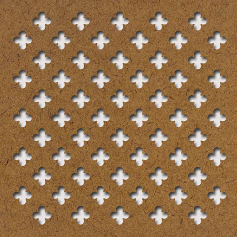 Grezzo natúr Hdf Fiore perforációval 1520x605x3mm Rendeld meg most