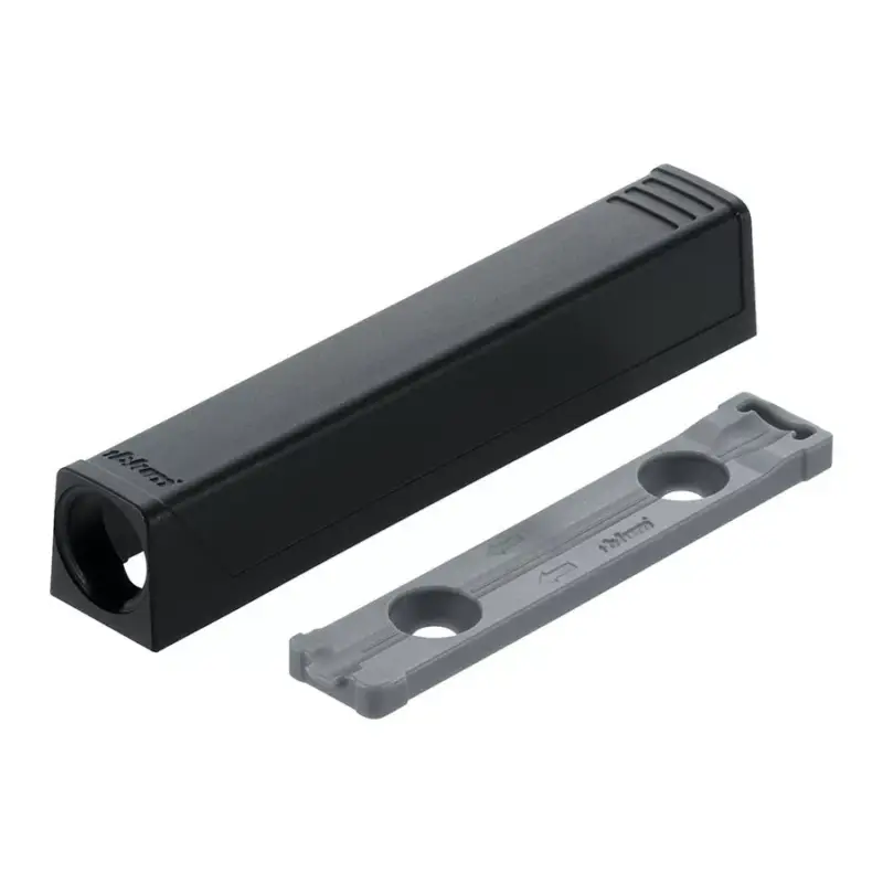 B 956A1201 Tip-on egyenes adapter hosszú, Fekete Biztonságos fizetés