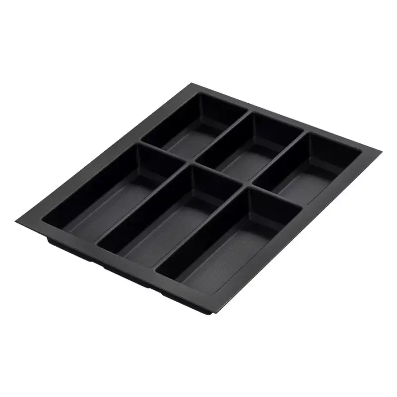 Evőeszköztartó Classico Kristall softTouch45 (372x474 mm) fekete Olcsóbb