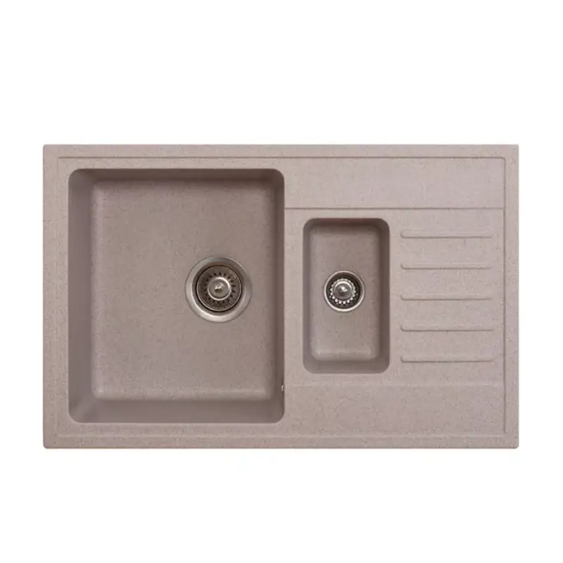 Nézd meg most Quadro plus 1.5D XGranit Bézs mosogató 780x500/195/130mm 158551