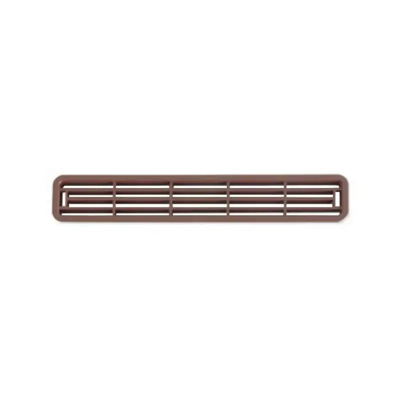 Szellőzőrács 444 négyszög alakú 203x35x14mm Barna Biztonságos fizetés