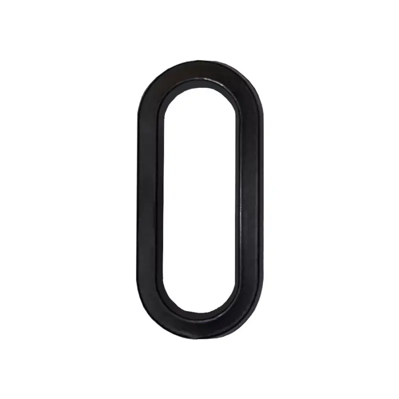 Azonnali szállítás Házszám zamak fekete "0-as"12x6cm