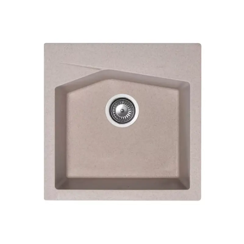 Vedd meg most Linea 50 XGranit Bézs mosogató 500x500/200mm 189156