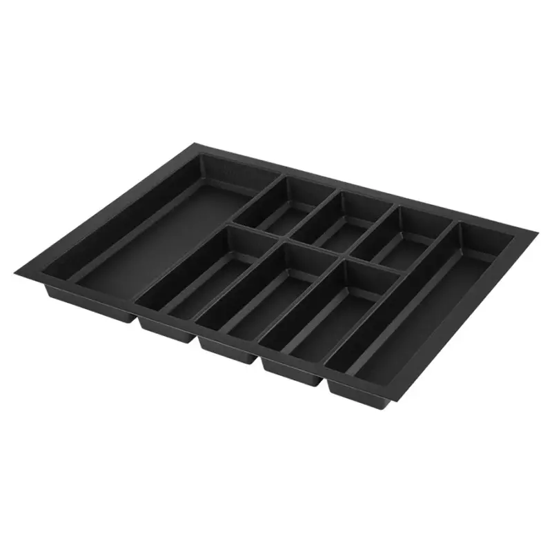 Evőeszköztartó Classico Kristall softTouch70 (622x474 mm) fekete Azonnali szállítás