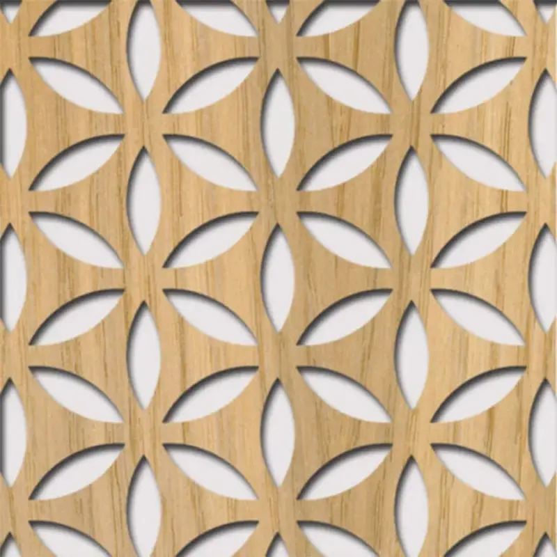 Nézd meg most Legno furnérozott Hdf-HANNA perforációval Tölgy 1520x610x4mm
