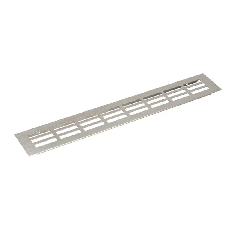 Szellőzőrács 80x250mm Nemesacél imitáció Legjobb ár