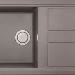 Outlet Elleci Best 480 gránit mosogató G48 Cemento 1000x510mm