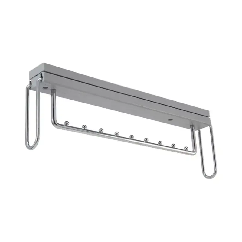 Ajánlat Kihúzható vállfatartó 500mm VIBO 50x500x170mm króm-fekete