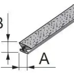 Sevroll - Tömítőkefe behúzós 4,8x4mm SZÜRKE (Alfa, Cosmo, Focus, Kapa, Victoria, Tytan, Uni) Expressz kézbesítés