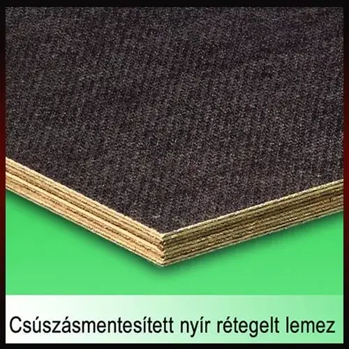 Rétegelt lemez Csúszásmentes HEXSA 1250x2500x6,5mm Bestseller