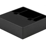 Biztonságos fizetés Bútorláb StrongLegs FP004, 20mm Fekete matt 20mm Tb.:150kg