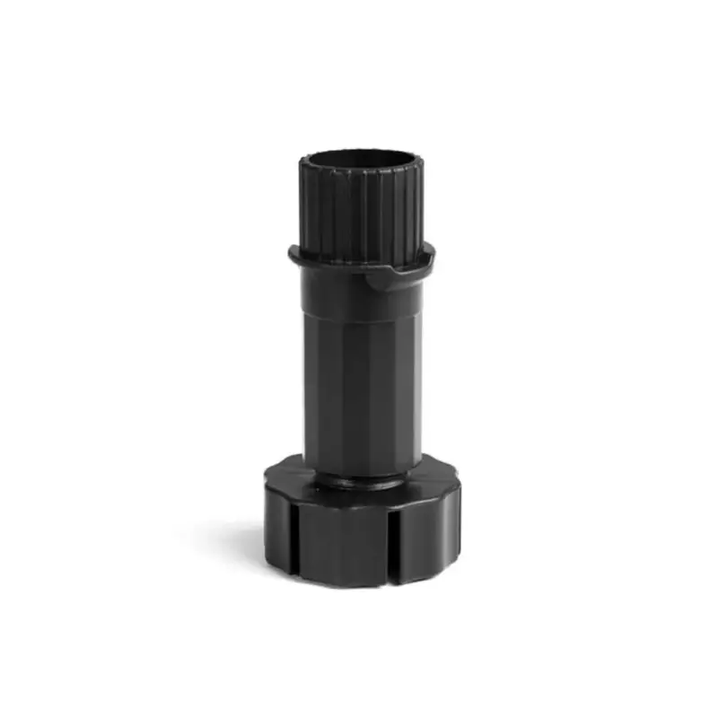Gyors kiszállítás Szekrényláb 415/100mm fekete szétszedhető 150kg