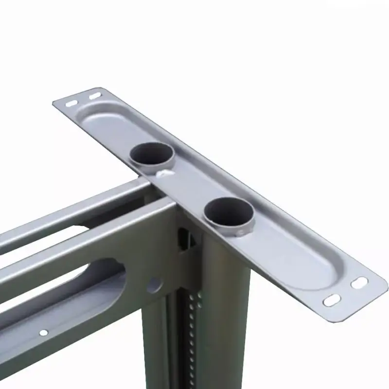 Irodabútor átkötőelem kábelcsatorna 1800mm RAL9006 Alumínium Alacsony ár