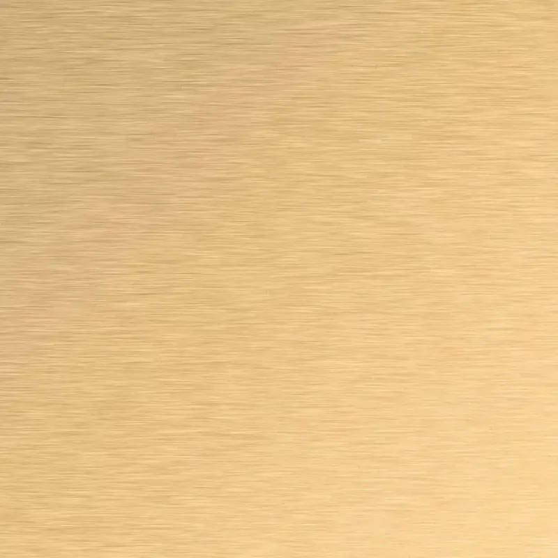 Biztonságos fizetés AL04 Brushed Gold 2800x1300x18,7mm Aluminium borítású MDF