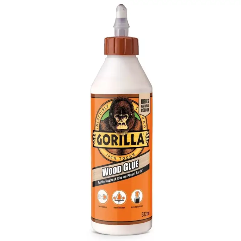 Biztonságos fizetés Gorilla Wood Glue Faragasztó 532ml D3