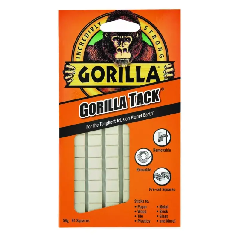 Legnépszerűbb Gorilla Tack Gyurmaragasztó Kockák Újrahasználható 84db/csomag