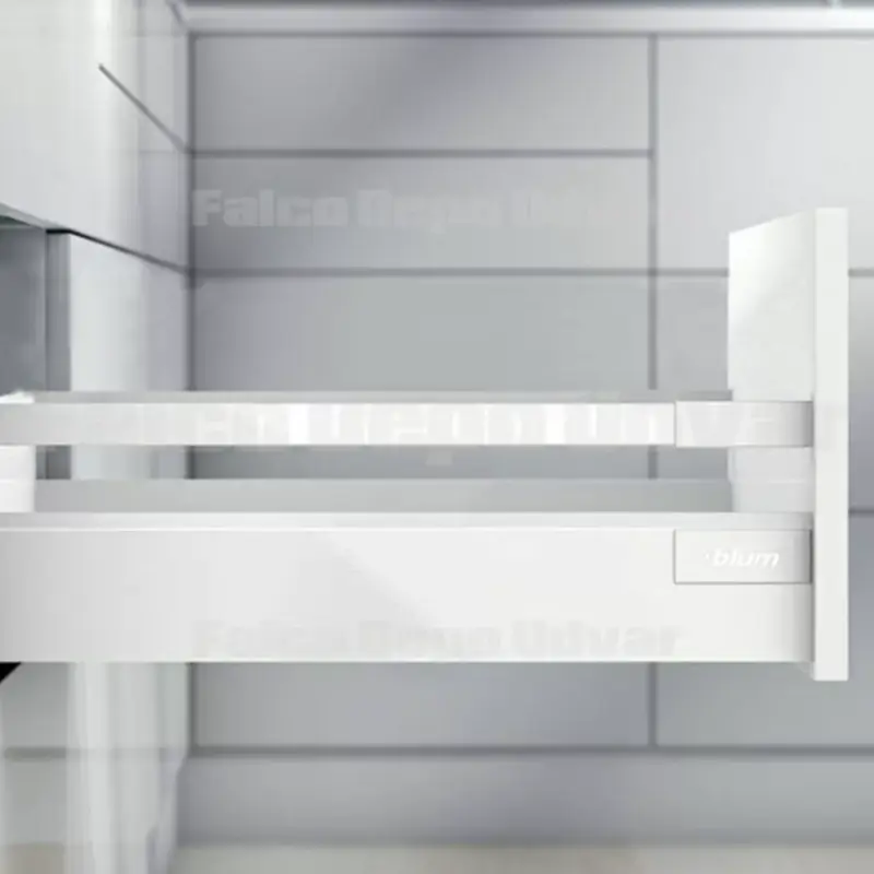 Blum Fiókrendszer ANTARO TBM Szett B-400-1-korlát 30kg Fehér Utolsó esély