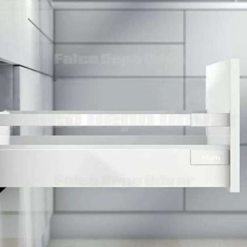 Blum Fiókrendszer ANTARO TBM Szett B-550-1-korlát 30kg Fehér Végkiárusítás