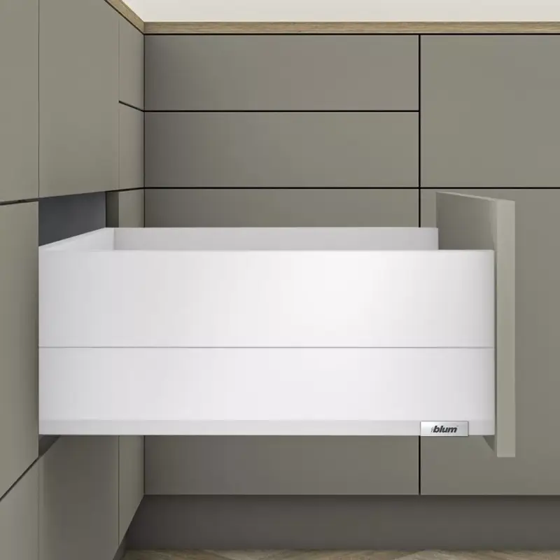 Árcsökkenés MerivoBox 36" E magasságú BOXCAP fém oldallal 450mm-es Selyemfehér 40kg