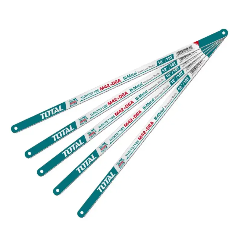 Árcsökkenés TOTAL Bimetál fűrészlap készlet 300mm M42+D6A/5pcs
