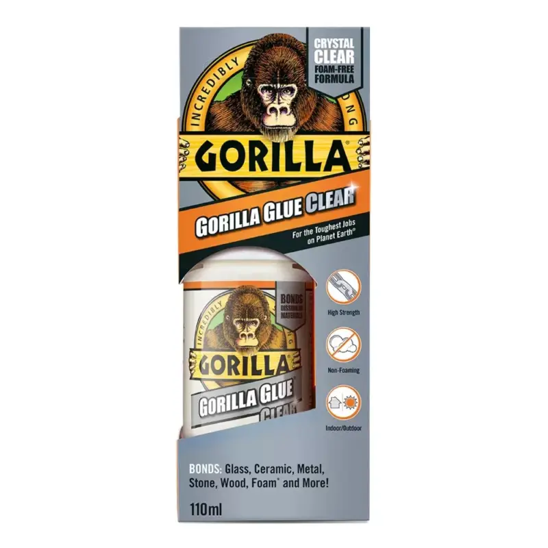 Gorilla Glue Clear Kristálytiszta Ragasztó 110ml Ne maradj le