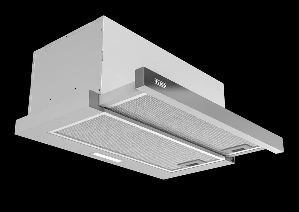 Legnépszerűbb EVIDO FORTE 60X teleszkópos páraelszívó, 60 cm, billenőkapcsoló, inox